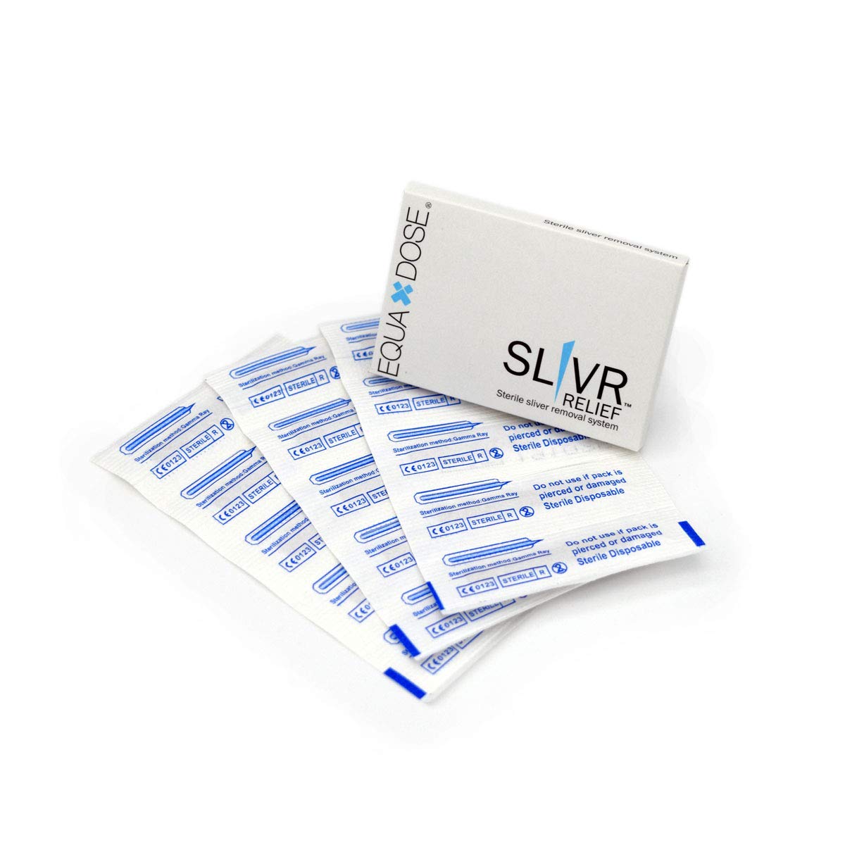 The Sliver Removal System from Slivr Relief. Safely Removes Splinters with Ease. Each Box Includes 15 Sliver Removers.