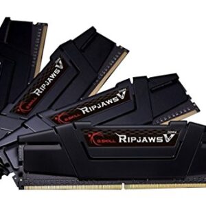 64GB G.Skill DDR4 PC4-28800 3600MHz Ripjaws V for Intel CL16 (16-19-19-39) Quad Channel kit (4x16GB)