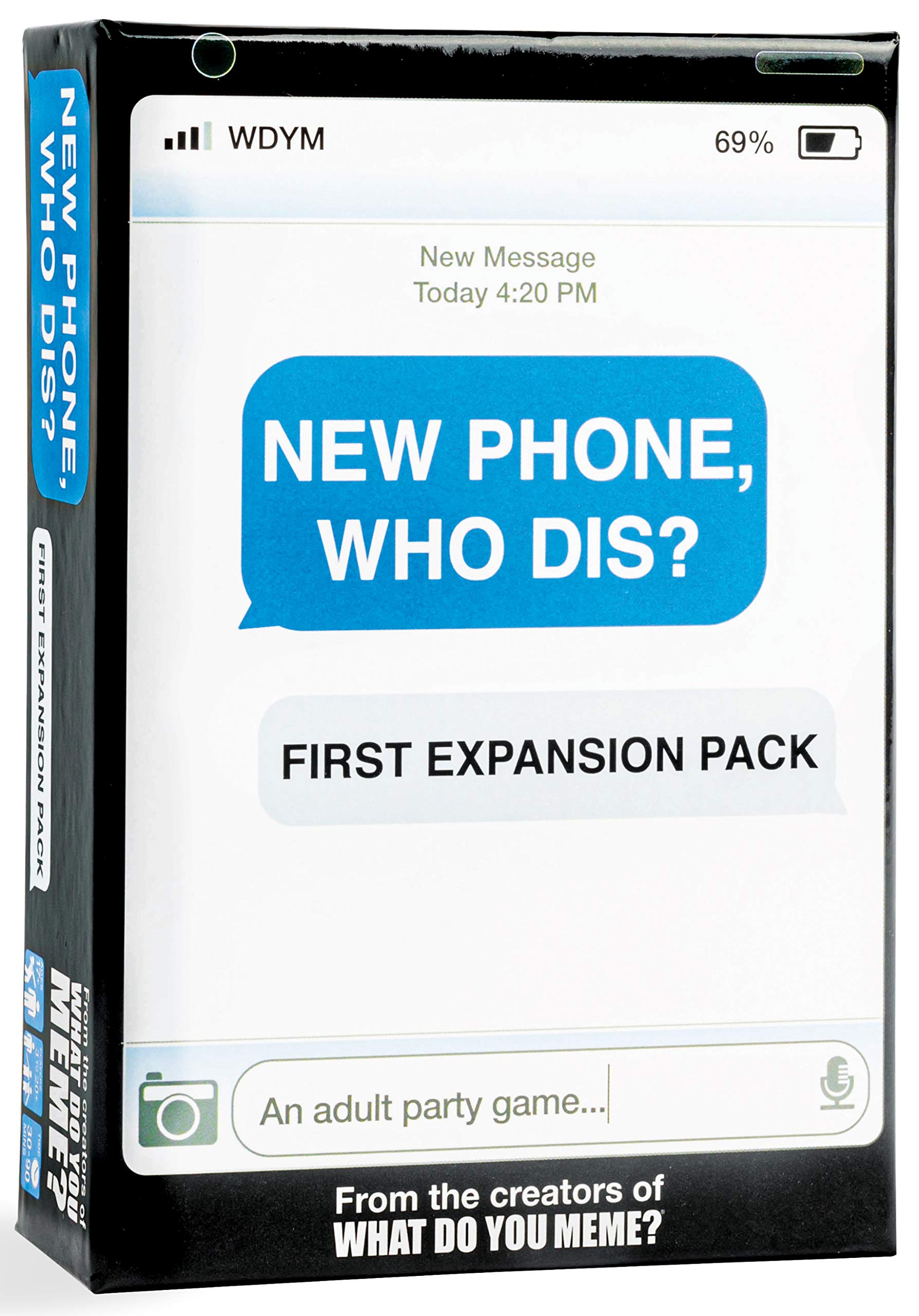 WHAT DO YOU MEME? New Phone, Who Dis? Expansion Pack - Designed to be Added to New Phone, Who Dis? Core Game