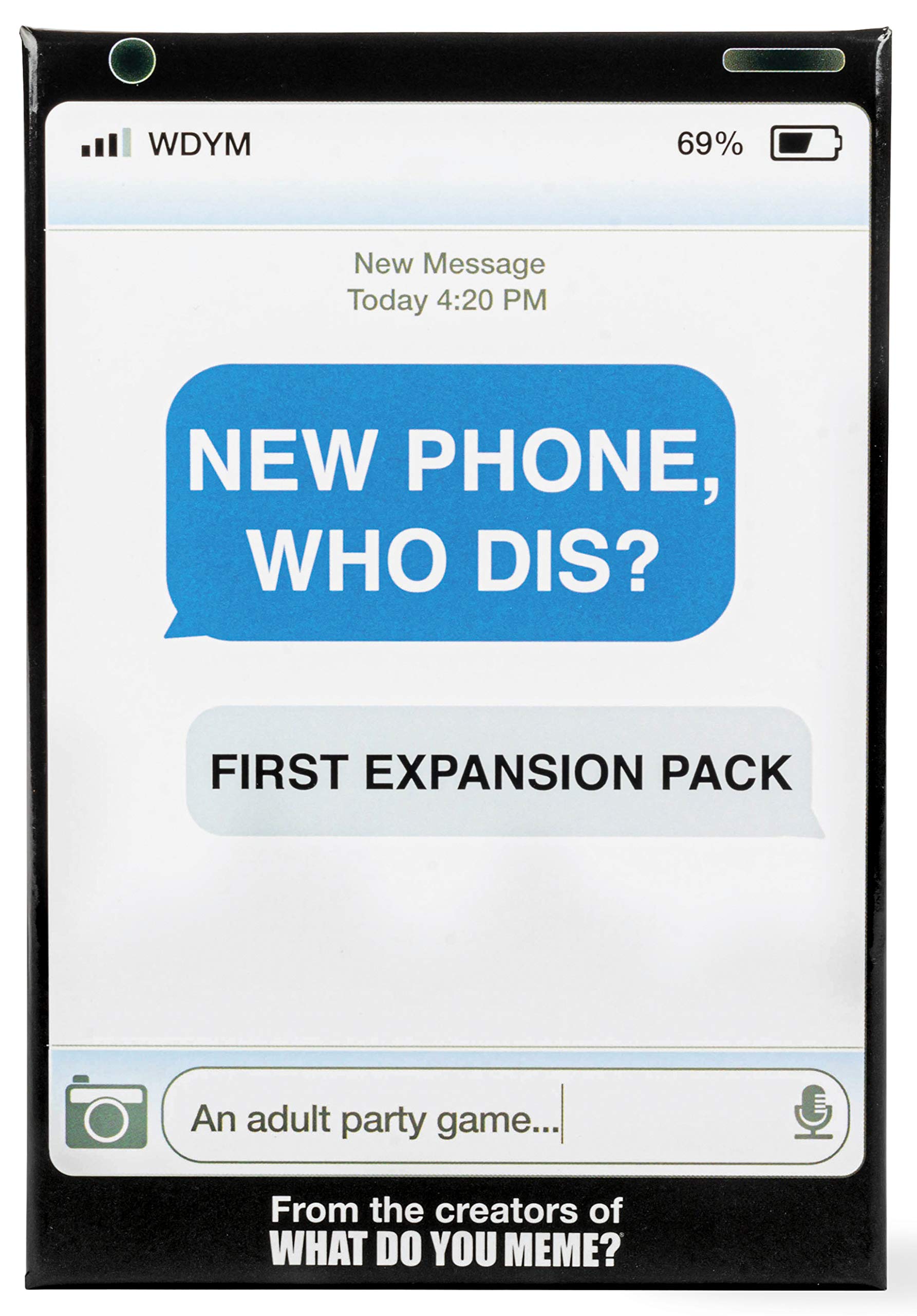 WHAT DO YOU MEME? New Phone, Who Dis? Expansion Pack - Designed to be Added to New Phone, Who Dis? Core Game