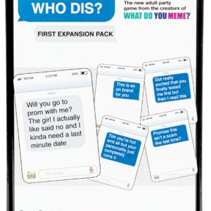 WHAT DO YOU MEME? New Phone, Who Dis? Expansion Pack - Designed to be Added to New Phone, Who Dis? Core Game