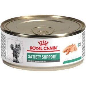 royal canin veterinary diet feline satiety support weight management loaf in sauce, 5.8 oz