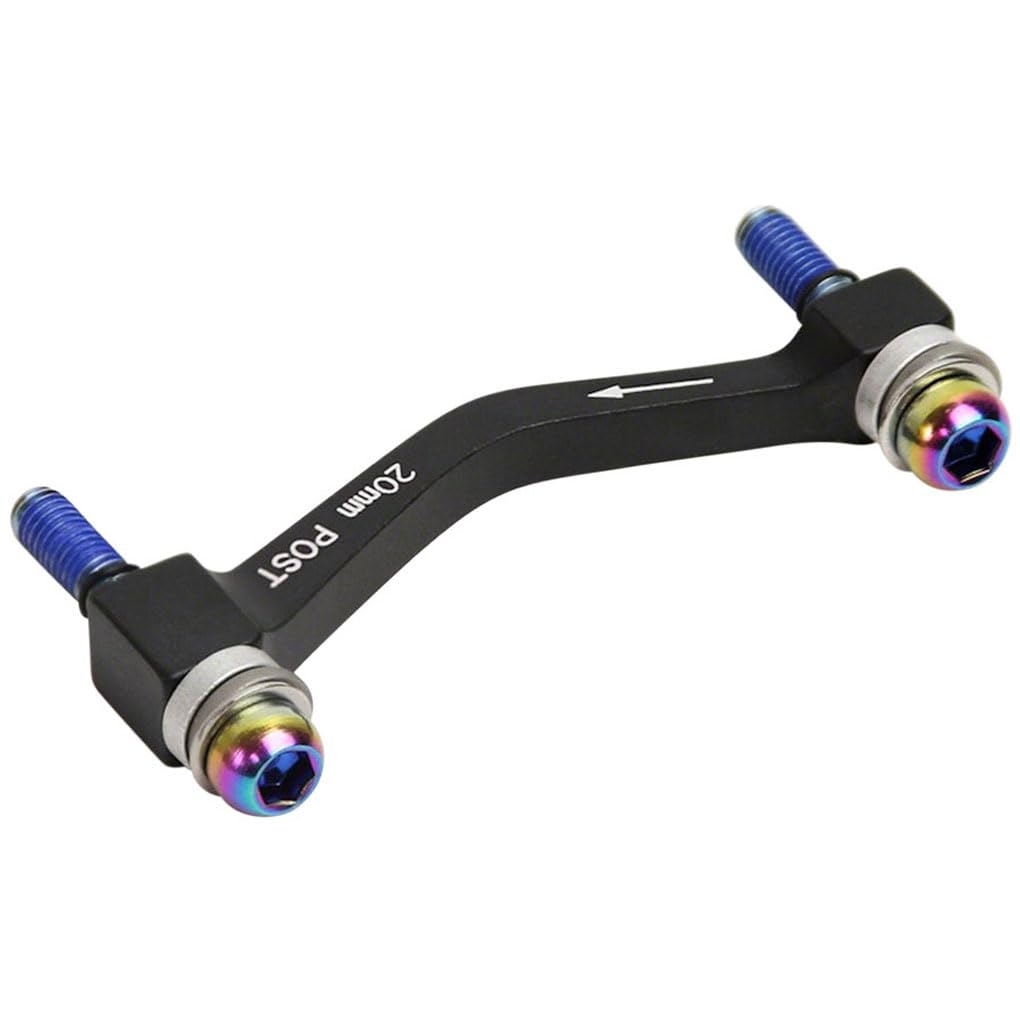 SRAM Post Bracket 20P Standard Mount - Includes Bracket and Stainless Steel Rainbow Bolts