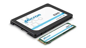 micron 5300 max series mtfddak3t8tdt-1aw1zabyy 3.84tb 2.5 inch non-sed sata3 solid state drive (3d tlc)