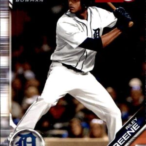 2019 Bowman Draft #BD-50 Riley Greene RC Rookie Detroit Tigers MLB Baseball Trading Card