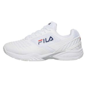 fila women's axilus 2 energized, color: wht/wht/fnvy, size: 9 (5tm00603-147-9)