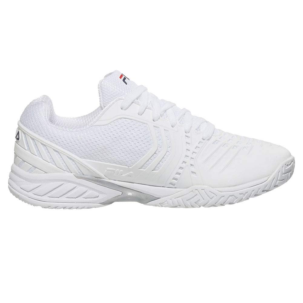 FILA Women's Axilus 2 Energized, Color: Wht/Wht/Fnvy, Size: 9 (5TM00603-147-9)