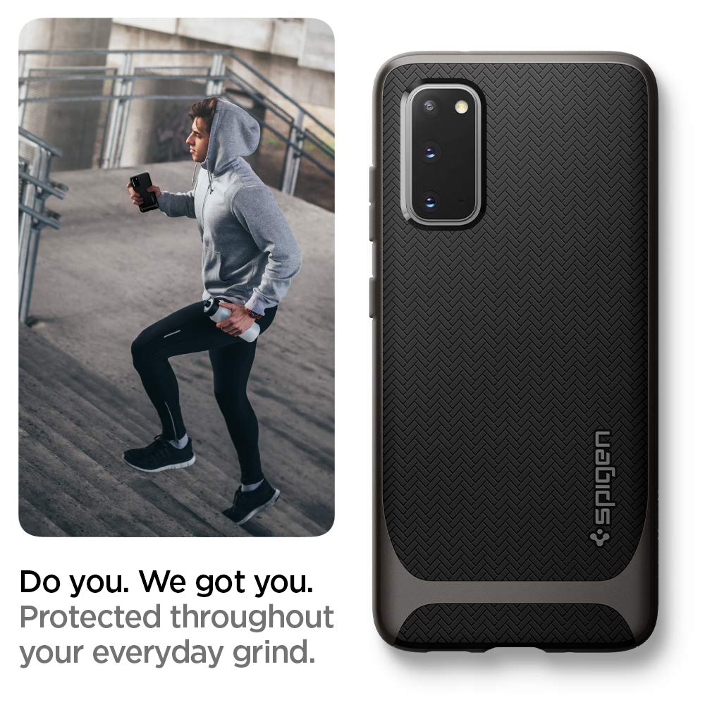 Spigen Neo Hybrid Designed for Samsung Galaxy S20 Case/Galaxy S20 5G Case (2020) - Gunmetal