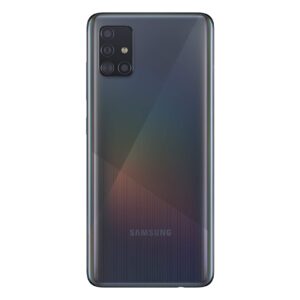 Samsung Galaxy A51 A515F 128GB DUOS GSM Unlocked Phone w/Quad Camera 48 MP + 12 MP + 5 MP + 5 MP (International Variant/US Compatible LTE) - Prism Crush Black