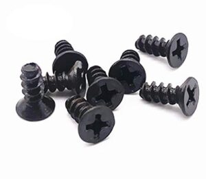 computer cooling fan mount screws,computer case fan screws,cross screw (black,50pcs)