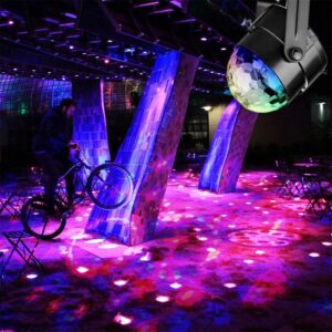 Urtronix Disco Ball Light LED Party Light RGB Stage Lights for DJ, Karaoke, Wedding, Club