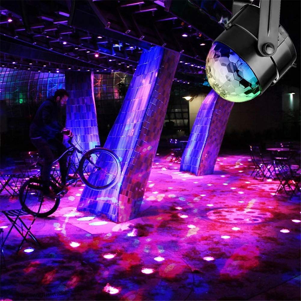 Urtronix Disco Ball Light LED Party Light RGB Stage Lights for DJ, Karaoke, Wedding, Club