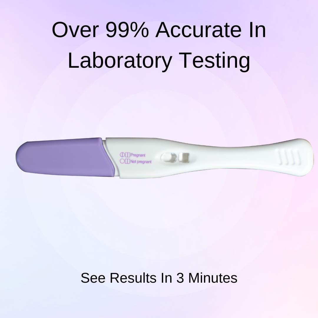 Sure-Aid Pregnancy test | One Step | Over 99% accurate in Laboratory Testing | Easy to Read Results Any Time Of Day | Relieve Anxiety with Fast and Simply One Step Results | 2 Pack