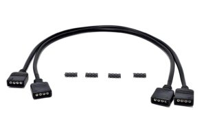 micro connectors rgb extension 50 cm cable/ 2-pack (f04-rgb0150-2p)