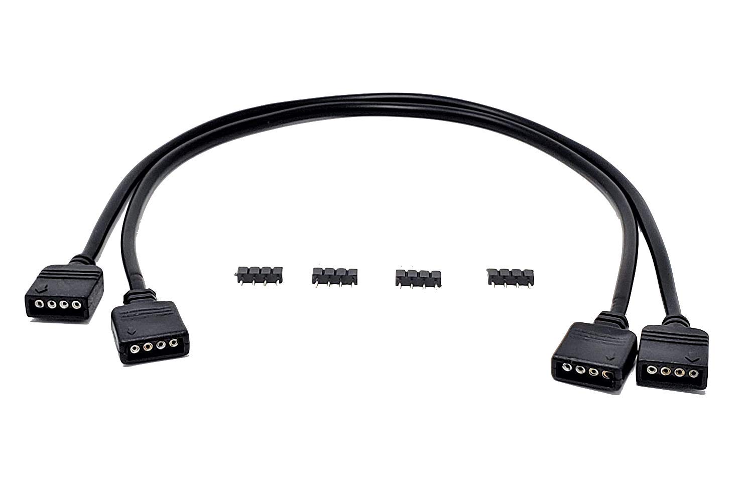 MICRO CONNECTORS RGB Extension 50 cm Cable/ 2-Pack (F04-RGB0150-2P)