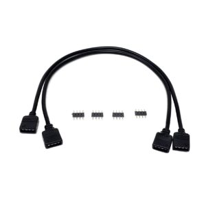 MICRO CONNECTORS RGB Extension 50 cm Cable/ 2-Pack (F04-RGB0150-2P)