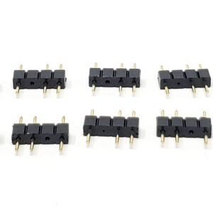 Micro Connectors Addressable RGB 1 to 4 Splitter Cable - 50cm/ 2 Pack, Model: F04-04ARGB50-2P