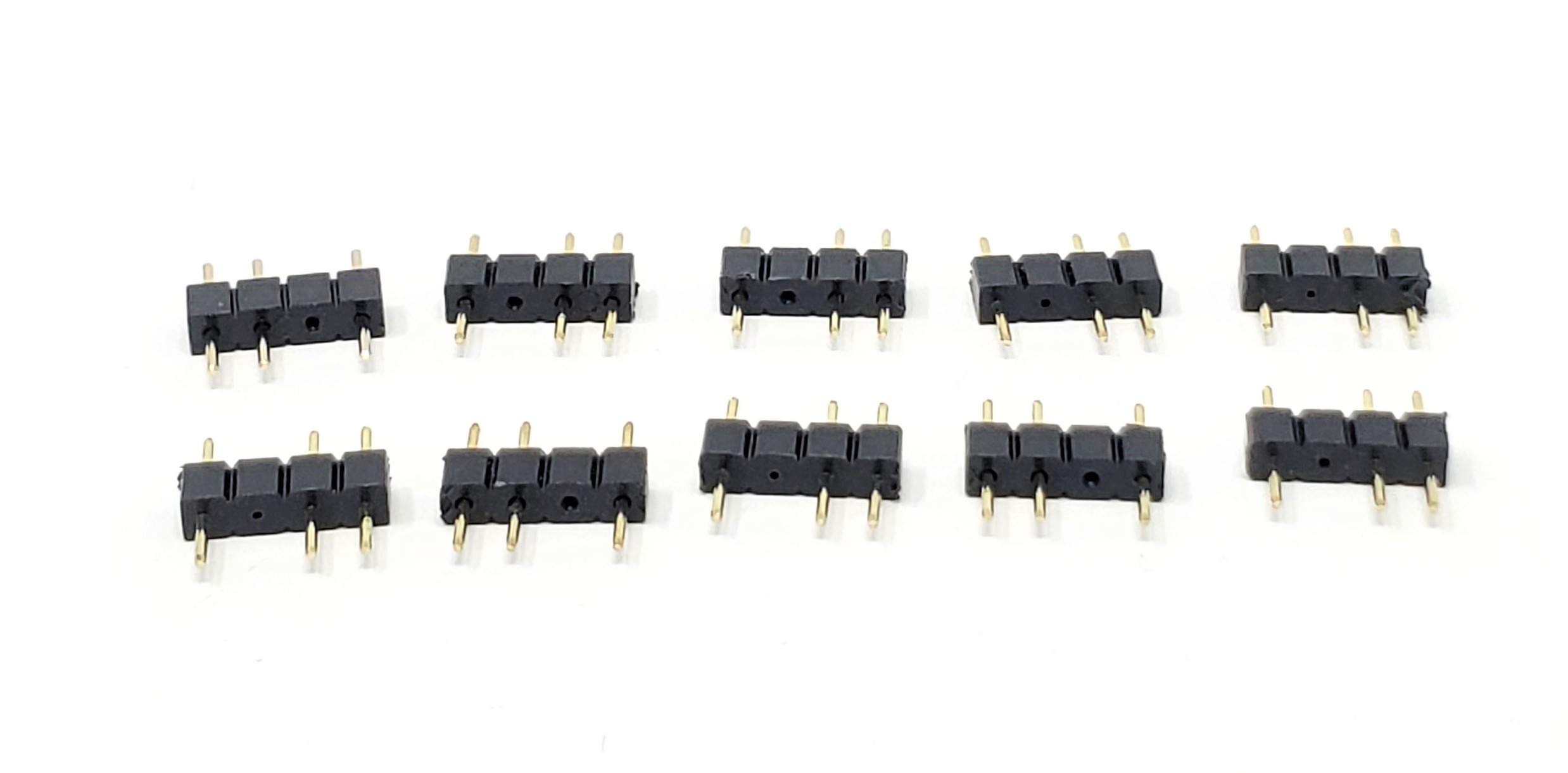 Micro Connectors Addressable RGB 1 to 4 Splitter Cable - 50cm/ 2 Pack, Model: F04-04ARGB50-2P