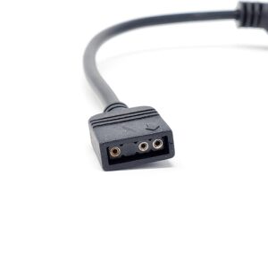 Micro Connectors Addressable RGB 1 to 4 Splitter Cable - 50cm/ 2 Pack, Model: F04-04ARGB50-2P