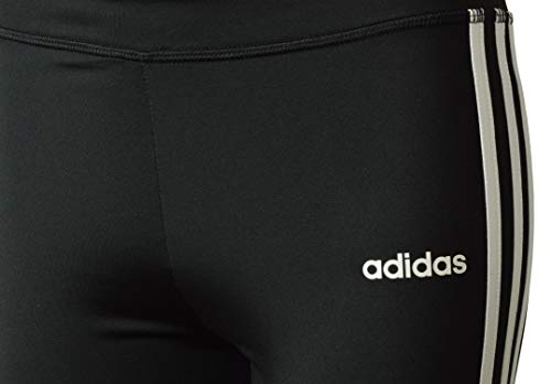 Adidas Kids Girls' Performance Tight Three Stripe Leggings - XL - Black/White