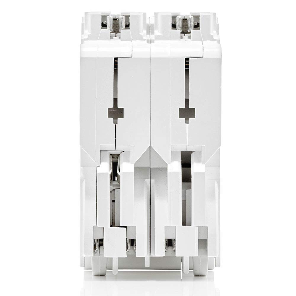 Leviton LB260-S 60A 2-Pole Plug-On Smart Standard Branch Circuit Breaker, Hydraulic Magnetic, 120/240 VAC, White