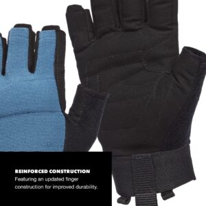 BLACK DIAMOND Equipment Crag Half-Finger Gloves - Astral Blue - Large