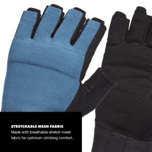 BLACK DIAMOND Equipment Crag Half-Finger Gloves - Astral Blue - Large