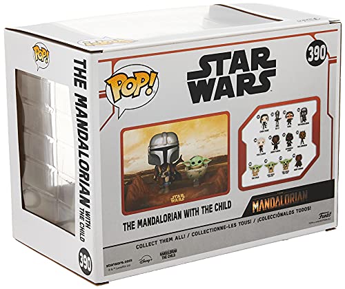 Funko Pop! Star Wars Moment: The Mandalorian - The Mandalorian with The Child