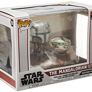 Funko Pop! Star Wars Moment: The Mandalorian - The Mandalorian with The Child