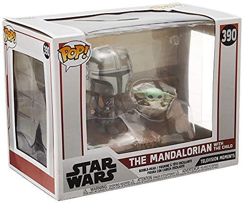 Funko Pop! Star Wars Moment: The Mandalorian - The Mandalorian with The Child