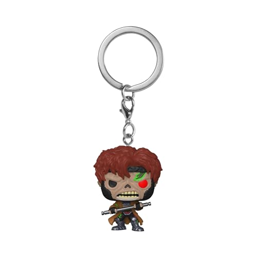 Funko 50275 POP Keychain: Marvel Zombies-Gambit Collectible Toy, Multicolour, 2 inches