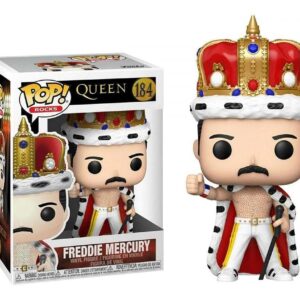 POP Rocks: Freddie Mercury King Multicolor, 3.75 inches