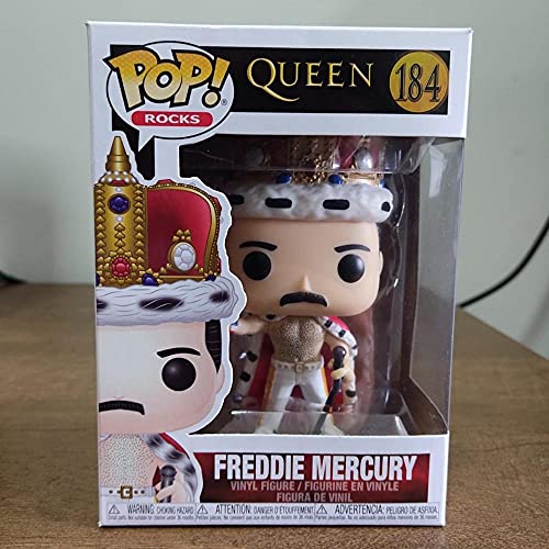 POP Rocks: Freddie Mercury King Multicolor, 3.75 inches