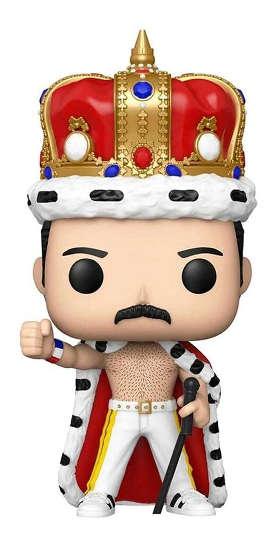 POP Rocks: Freddie Mercury King Multicolor, 3.75 inches