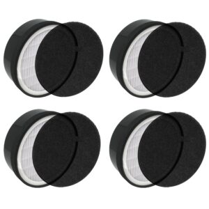 fette filter - premium h13 true hepa replacement filter compatible with levoit air purifier lv-h132 also compatiable with other select air purifiers see listing for details pack of 4