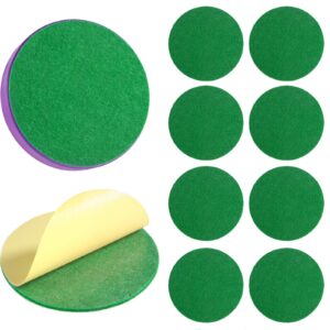 94 mm felt pads for hockey replacement hockey mallet felt pads self adhesive green felt sticker for 96 mm hockey pushers