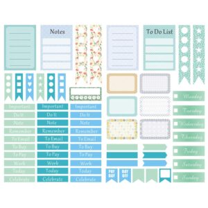 seasonstorm cooling summer green aesthetic diary travel journal paper stickers scrapbooking stationery school office art supplies