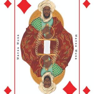 Kulture Games Playing Cards: African Legends - African Playing Cards - Trivia Party Game for Adults & Family Game Night - Black History Playing Cards – Inspirational African Legends Trivia Card Game