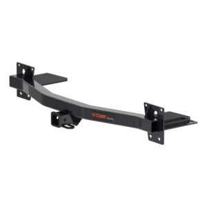 curt 13433 class 3 trailer hitch, 2-inch receiver, fits select chevrolet traverse, buick enclave, black