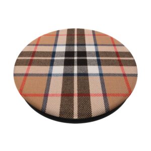 Plaid Classic Buffalo Pattern PopSockets Standard PopGrip