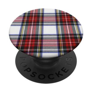 checkered plaid classic buffalo pattern popsockets swappable popgrip