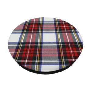 Checkered Plaid Classic Buffalo Pattern PopSockets Swappable PopGrip