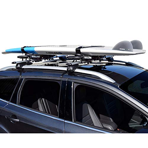 Malone Foldaway-5™ Multi-Rack Folding 1 or 2 Kayak, SUP, Canoe Carrier, Black (MPG125)