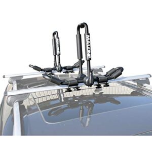 Malone Foldaway-5™ Multi-Rack Folding 1 or 2 Kayak, SUP, Canoe Carrier, Black (MPG125)