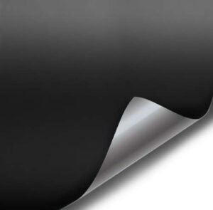 black matte car wrap vinyl roll with air release 3mil-vvivid8 (4ft x 5ft)