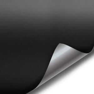 Black Matte Car Wrap Vinyl Roll with Air Release 3MIL-VViViD8 (4FT X 5FT)