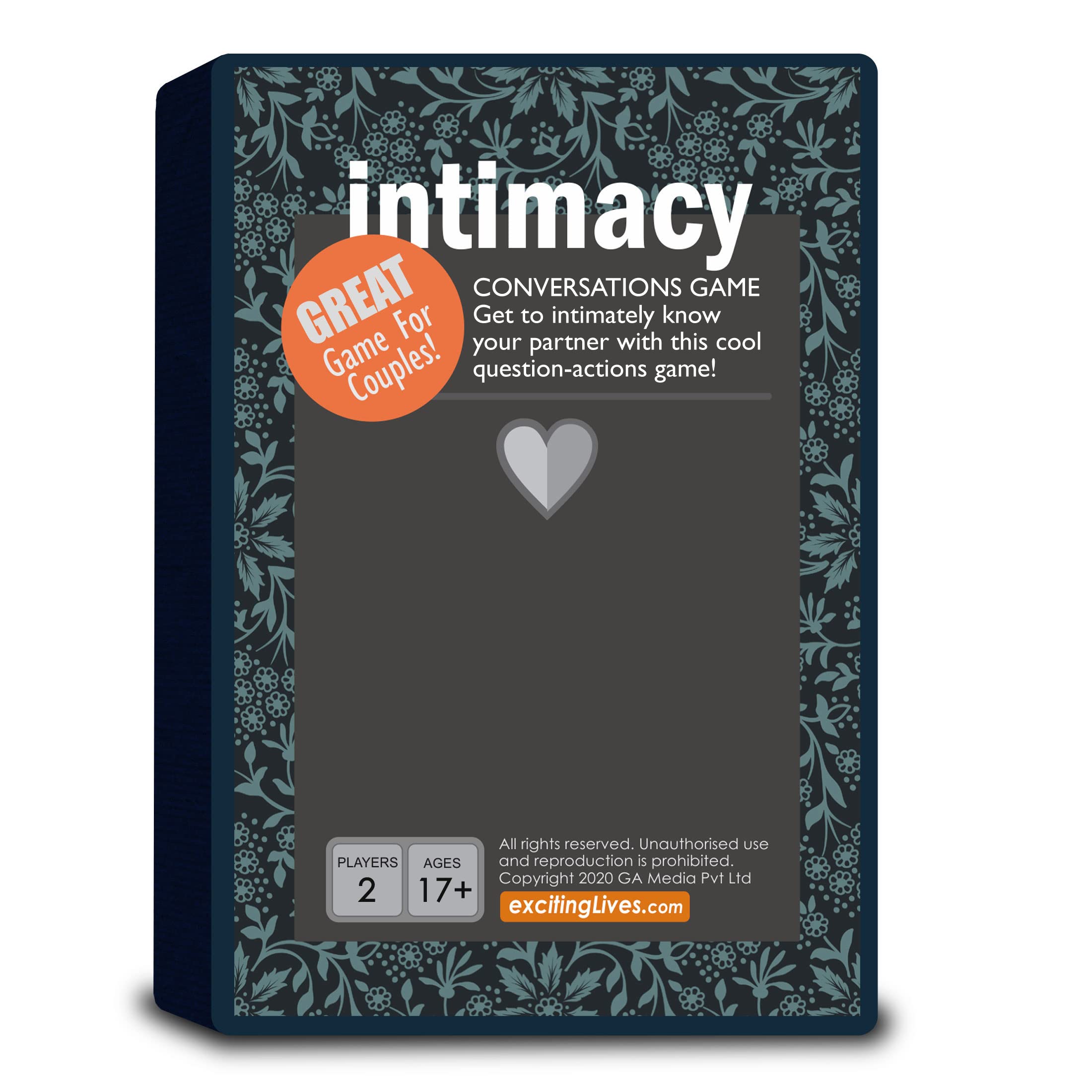 Intimacy: A Romantic Game with Exciting Questions & Actions for Couples Fun