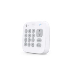 eufy security keypad, home security system, home alarm system, 180-day battery, home & away security modes, link to eufycam, eufy video doorbell, optional 24/7 protection service