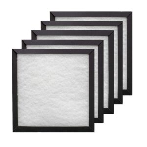 lhari 5-pack hap116z replacement filter, compatible with holmes e odor grabber air purifier, compare to part # aor115, aor118, aor118b, hapf115, hapf115pdq-u8, hapf115pdq-u