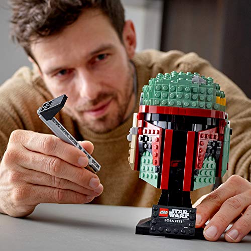 LEGO Star Wars Boba Fett Helmet 75277 Building Kit, Cool, Collectible Star Wars Character Building Set (625 Pieces), Multicolor